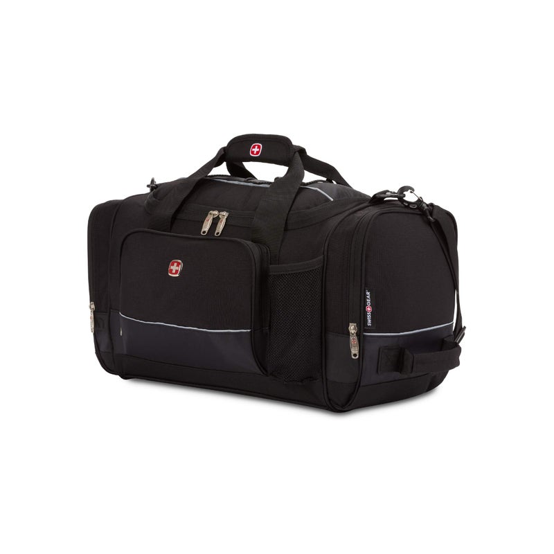 SwissGear Apex Duffle Bag for Travel and Gym with Bungee-Cord System - Image 1